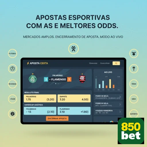 Interface de atendimento VIP da 850bet para apostas mobile.