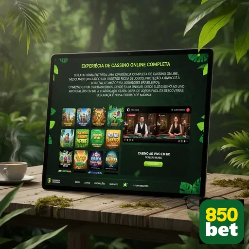 Tela do aplicativo 850bet com jogos de slot variados.