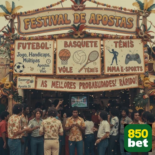 Participantes em Festival de Apostas da 850bet, com jogos variados.