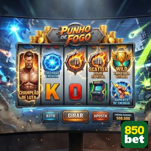 Jogadores VIP na 850bet aproveitam o jogo 'Punho de Fogo'.