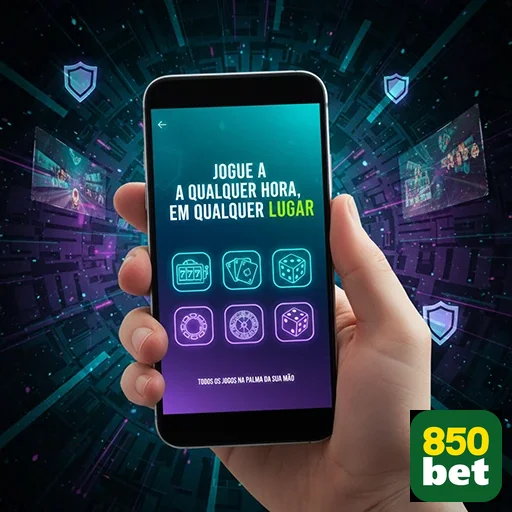 Interface do aplicativo VIP da 850bet para jogos mobile.