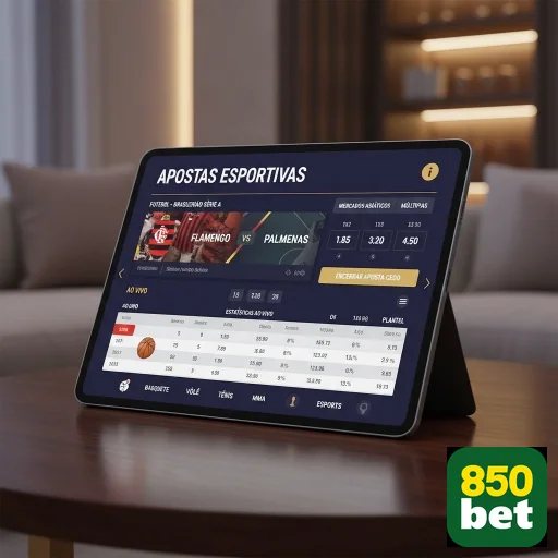 Interface da 850bet mostrando apostas para VIPs em esportes.